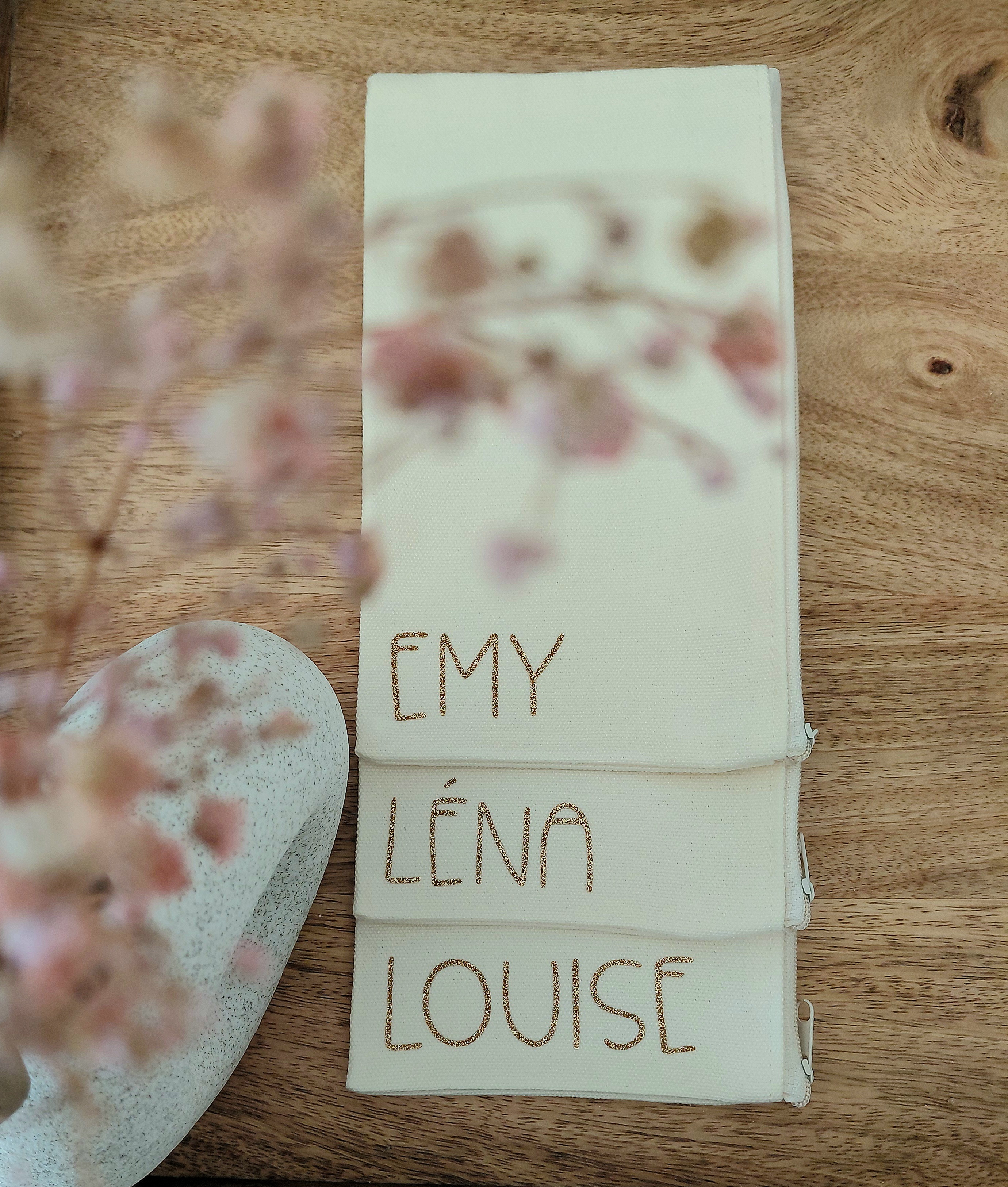 Pochette personnalisée