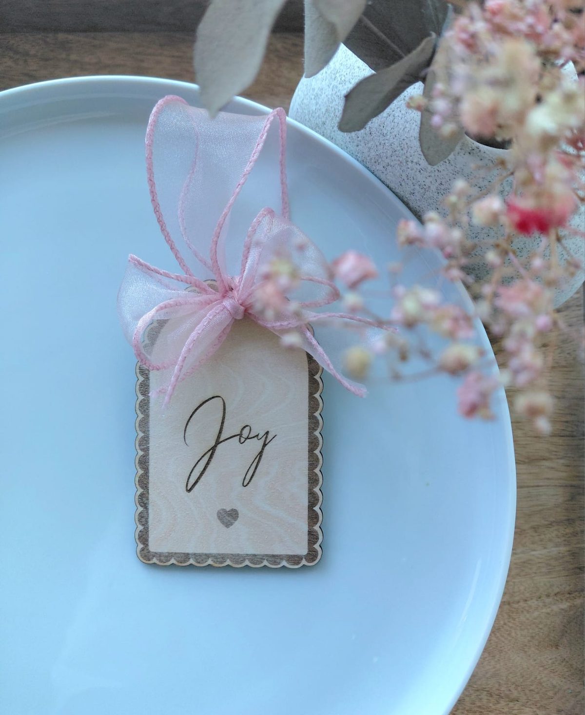 Marque-place assiette